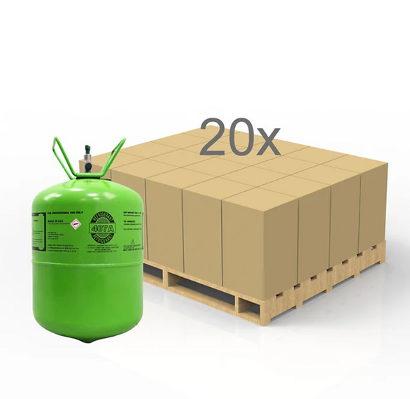 R-407A Refrigerant – 25 lb Sealed Virgin Cylinder