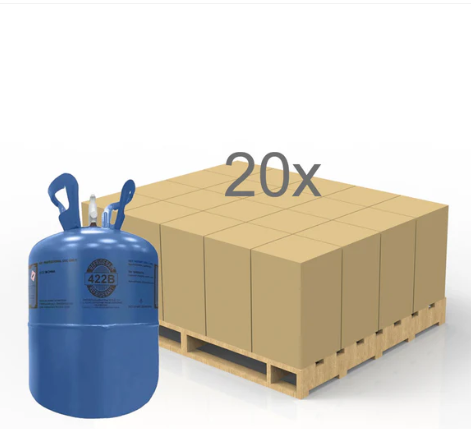 R-422B Refrigerant – 25 lb Factory-Sealed Virgin Cylinder