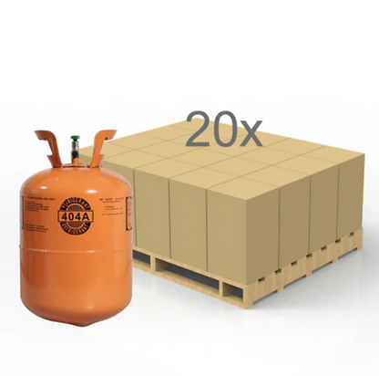 R404A Refrigerant Gas – 24 lb High-Purity Commercial Tank