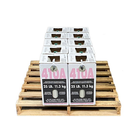 R-410A Refrigerant – 25 lb High-Efficiency Virgin Cylinder