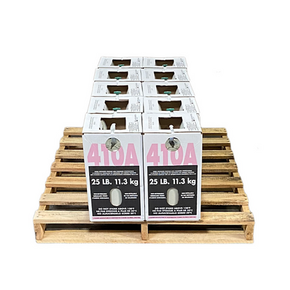 R-410A Refrigerant – 25 lb High-Efficiency Virgin Cylinder