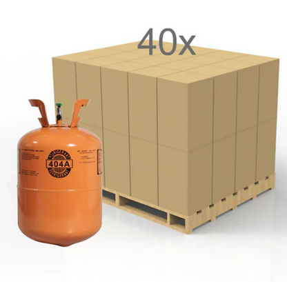 R404A Refrigerant Gas – 24 lb High-Purity Commercial Tank